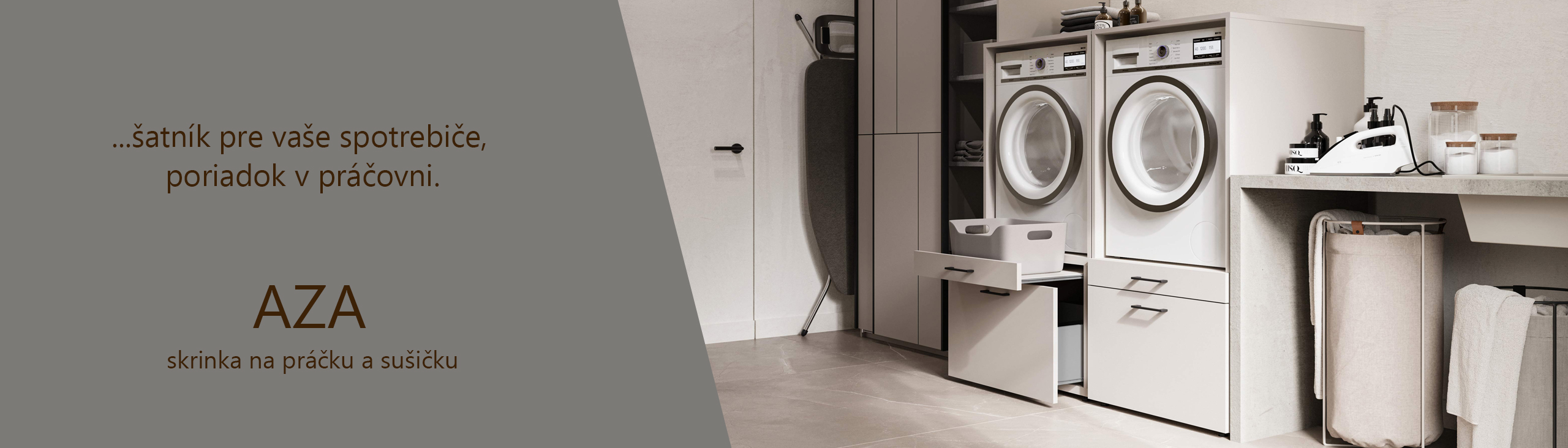 AZA skrinka na pr��ku a su�i�ku