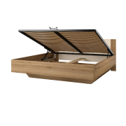 180x200 cm poste s kovovm rmovm rotom na plynovch piestoch