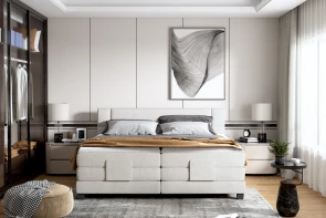 Boxspringov� poste� REY bez topera