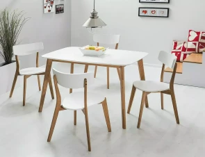 Jedlensk set MOSSO I biely MDF / dub