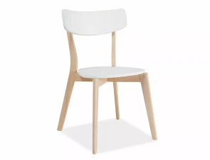 Stolika TIBI biela MDF / bielen dub
